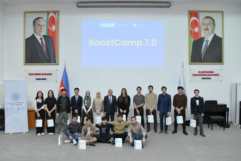 “BoostCamp 7.0” tədris layihəsinin bağlanış mərasimi keçirilib
