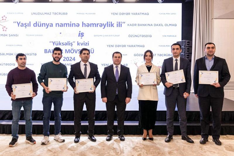 “Smart Customs” komandası “Yüksəliş” intellektual kvizinin qalibi oldu