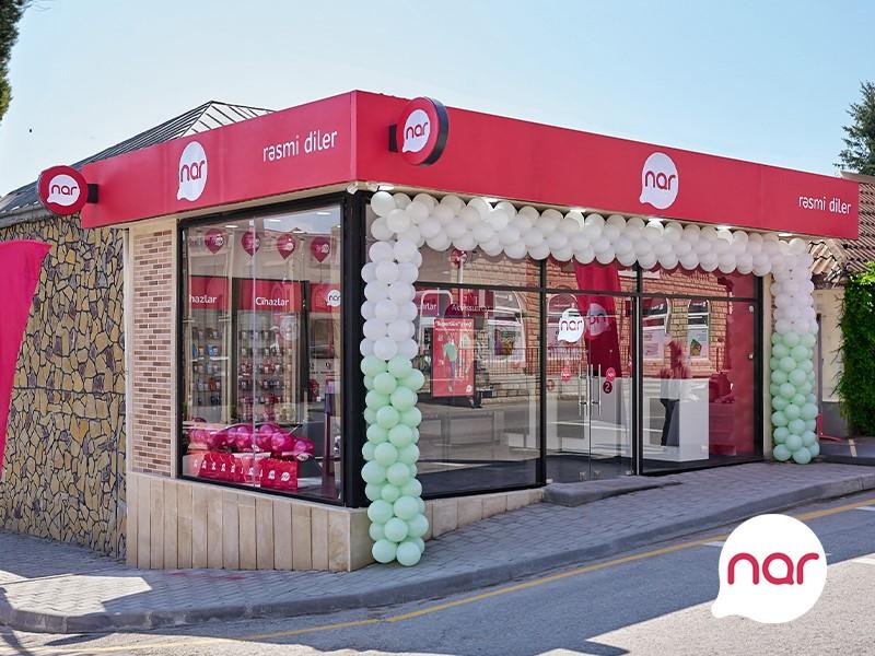 “Nar” satış və xidmət şəbəkəsi artıq Şamaxıda!
