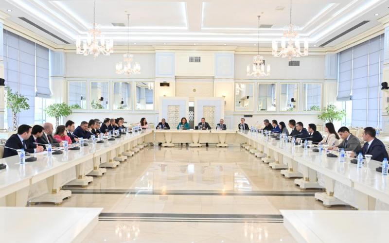Milli Məclisdə TikTok platformasının nümayəndə heyəti ilə görüş keçirilib
