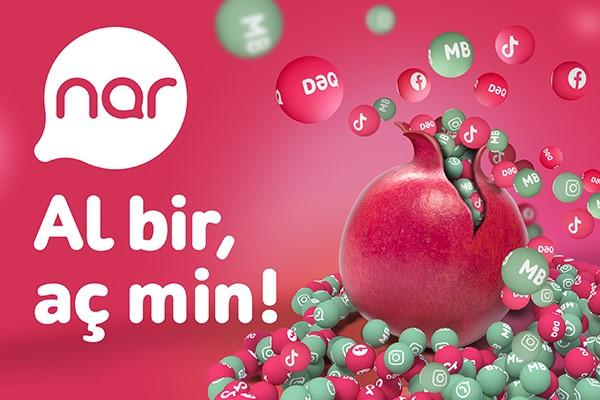 “Nar”ın “Al bir, aç min” kampaniyası ilə yayı doyunca yaşa!