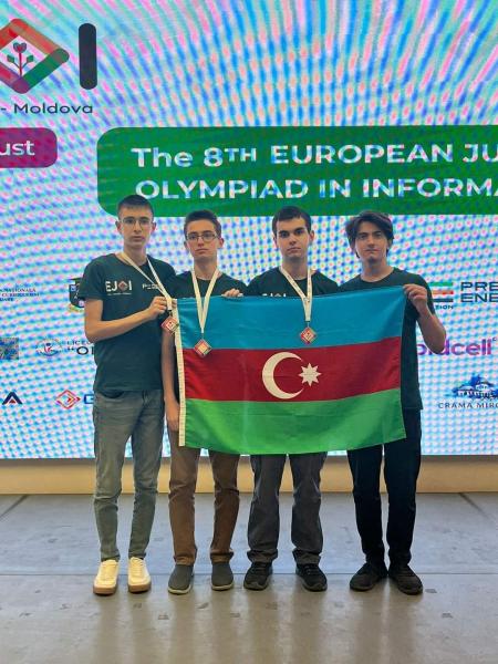 Məktəblilərimiz Yeniyetmələrin Avropa İnformatika Olimpiadasında (EJOI 2024) uğurla çıxış ediblər