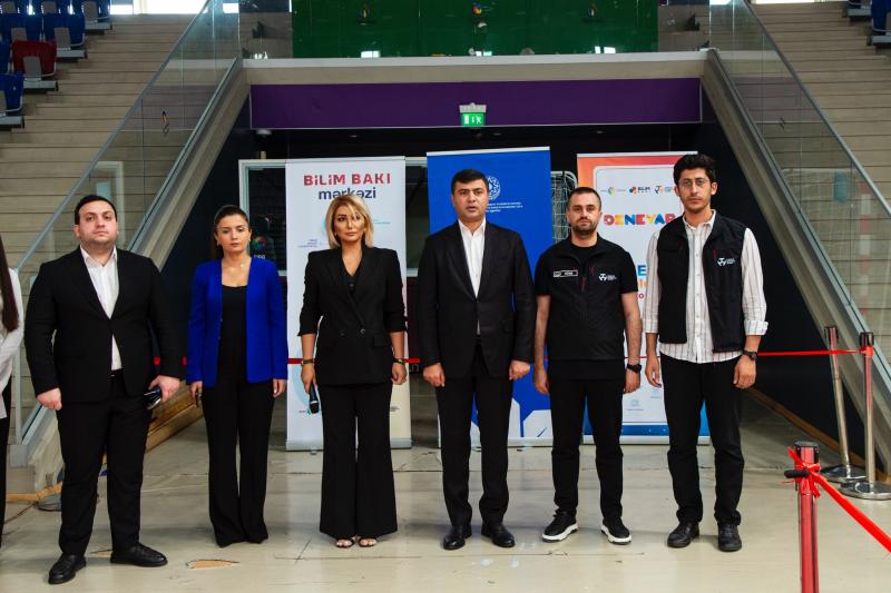 “Deneyap” texnologiya laboratoriyasına şagird seçimi imtahanının ikinci mərhələsi keçirilib
