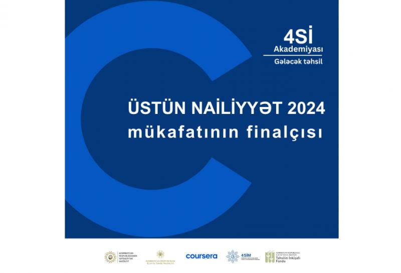 “4Sİ Akademiyası” “Üstün Nailiyyət Mükafatı 2024” üzrə finala çıxıb