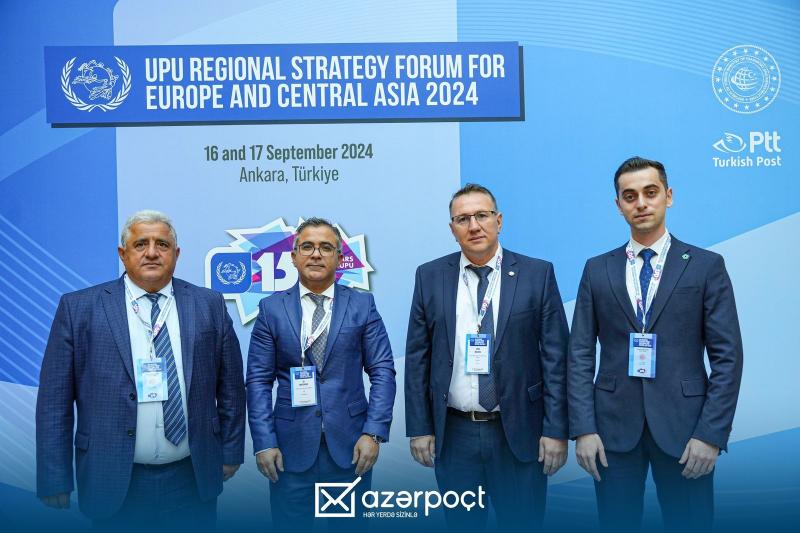 ÜPİ-nin Regional Strateji Forumunda “Azərpoçt” təmsil olunub