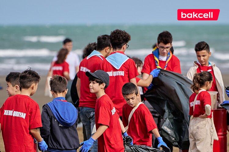 “Bakcell”in dəstəyi ilə “Xəzəri qoruyaq!” aksiyası baş tutub