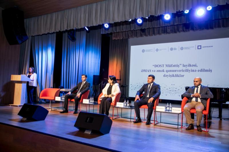 “DOST Müfəttiş” layihəsi və ƏMAS-a həsr olunmuş tədbir keçirilib