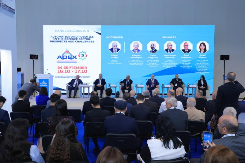 AzTU-nun təşəbbüsü ilə “ADEX-2024” sərgisində panel müzakirə keçirilib