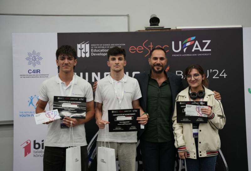 BMU-nun komandası “JunctionX Baku 2024” hakatonunda qalib olub