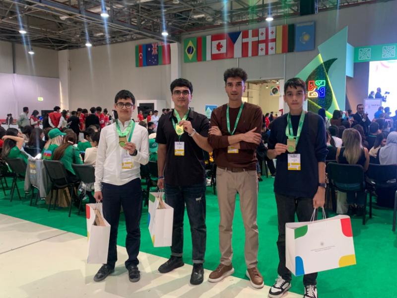 Naxçıvan məktəbliləri “Beynəlxalq Yaşıl STEAM Azərbaycan” Festivalının qalibi olublar
