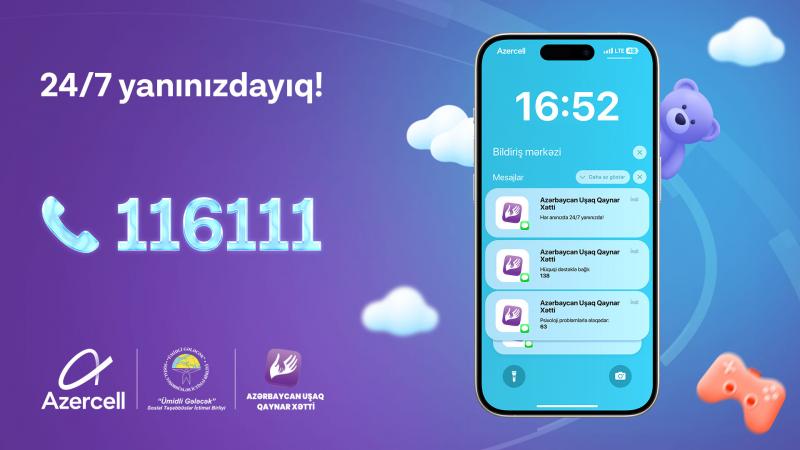 “Uşaq Qaynar Xətti”nə 3 ay ərzində 500-ə yaxın zəng daxil olub