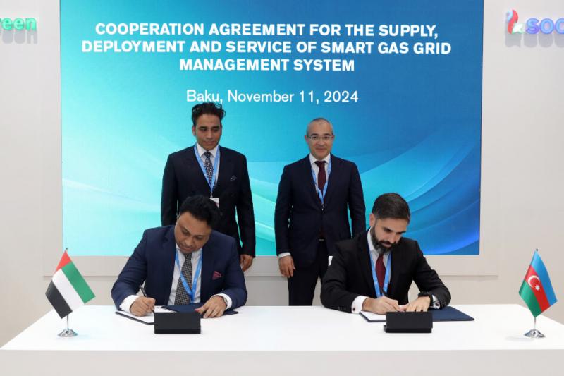 SOCAR ilə “IntelliGrid” arasında Saziş imzalanıb 