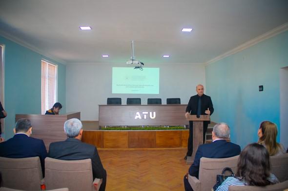 Texnologiya Universitetinin tələbələri üçün açıq dərs keçirilib
