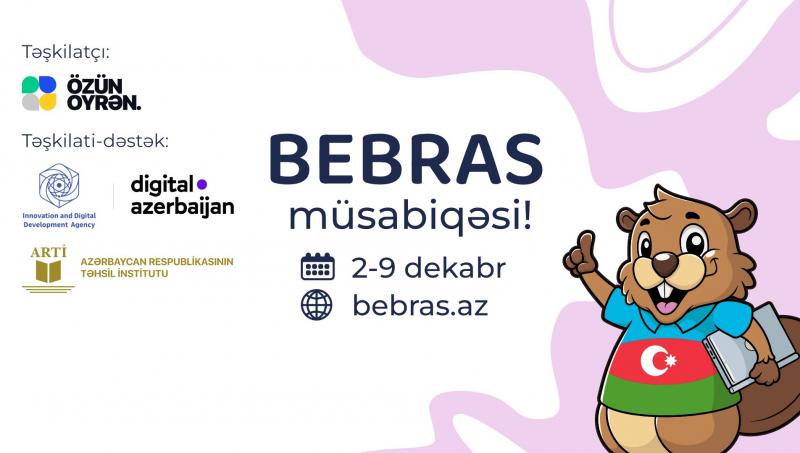 “Bebras” İnformatika və Alqoritmik Düşüncə yarışması keçiriləcək