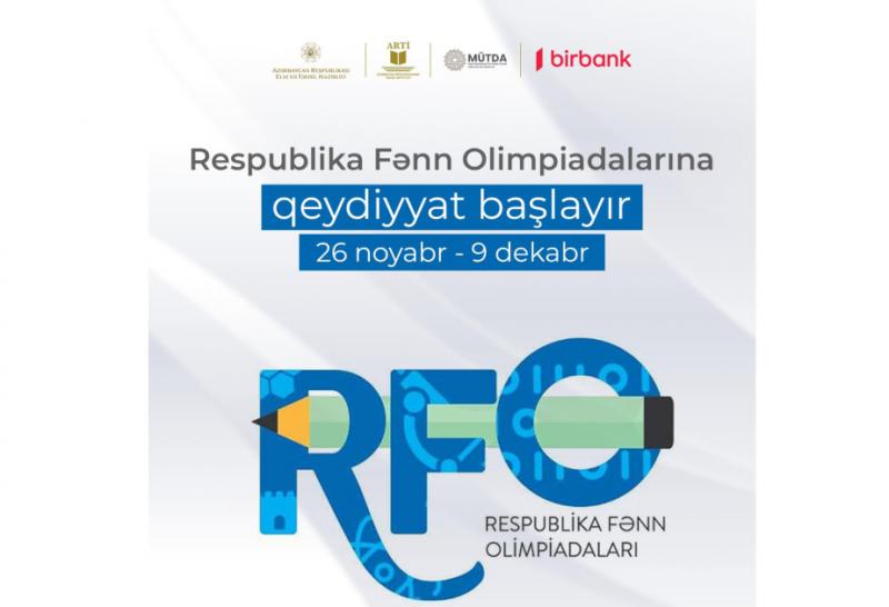 Respublika fənn olimpiadalarına qeydiyyat başlanır