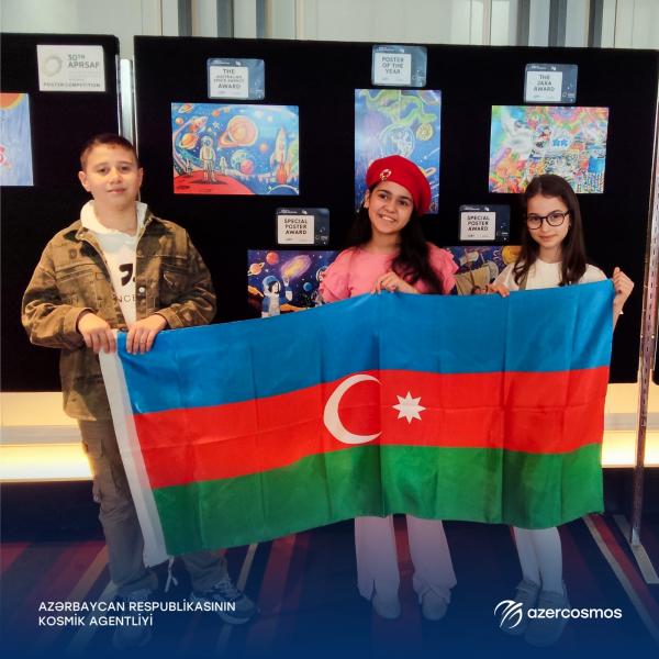 Azərbaycan Beynəlxalq Kosmik Poster Müsabiqəsində qalib olub