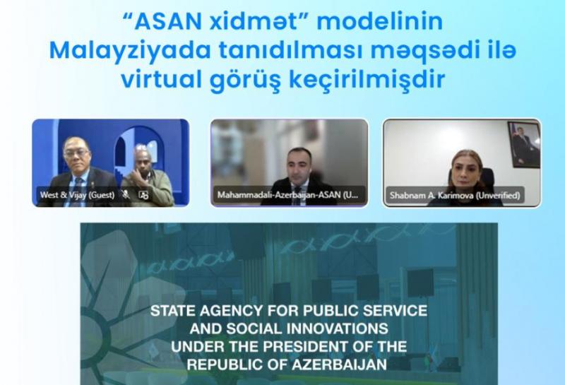 “ASAN xidmət” modeli Malayziyada tanıdılıb
