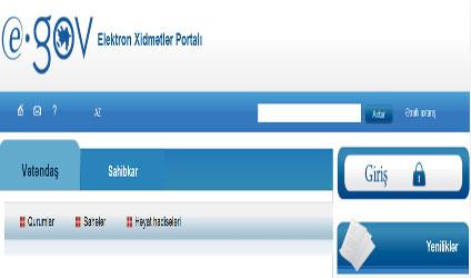 “e-gov.az” portalı vasitəsilə təqdim edilən xidmətlərin icrasına nəzarət gücləndiriləcək