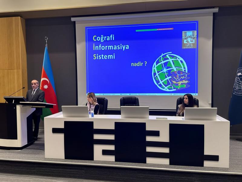 “Tələbələr üçün ArcGIS” proqramının açılışına dair tədbir keçirilib