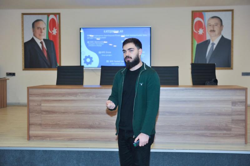 BMU-da Dünya Robot Çempionatı ilə bağlı infosessiya keçirilib