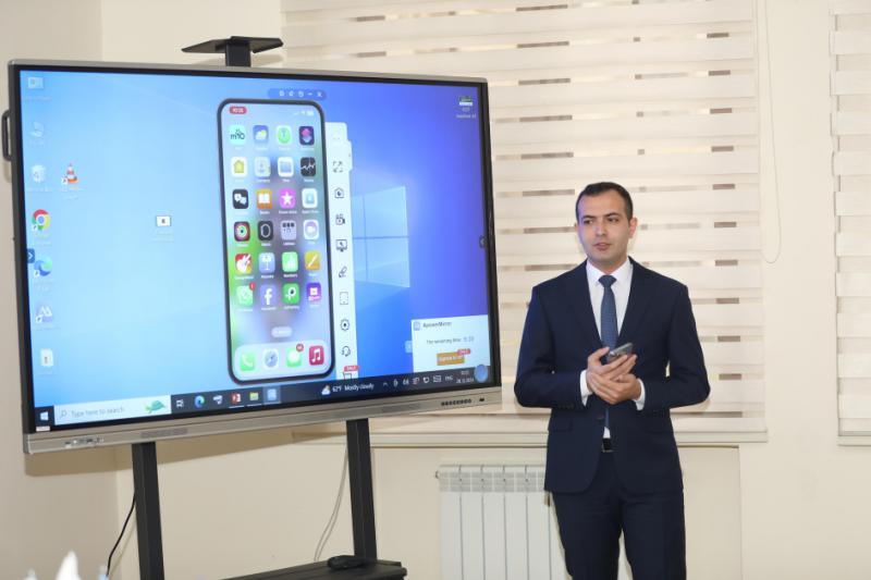 “E-Qidam” mobil tətbiqi ictimaiyyətə təqdim olunub