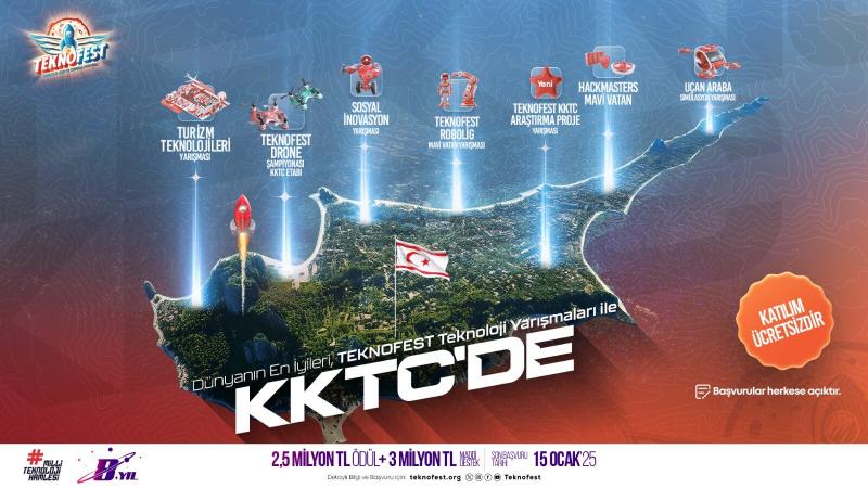 “TEKNOFEST KKTC 2025” müsabiqəsinə müraciətlər başlayıb