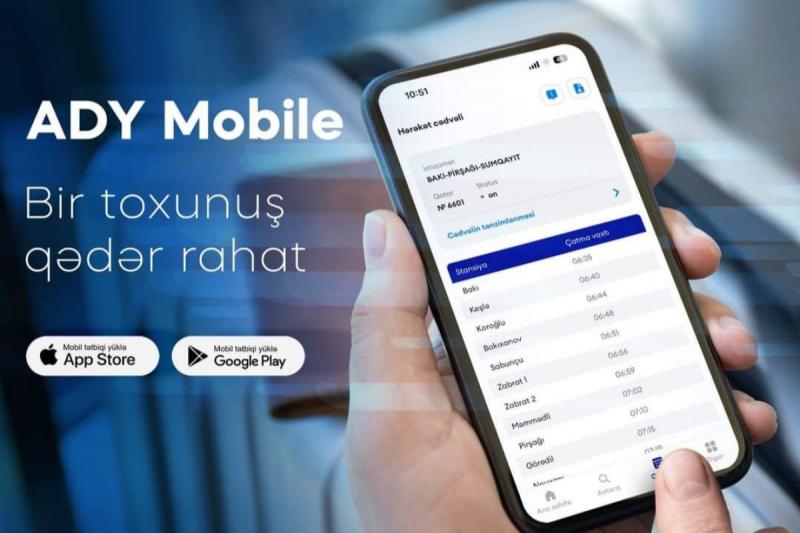 “ADY Mobile” tətbiqinin yüklənmə sayı 180 minə çatıb