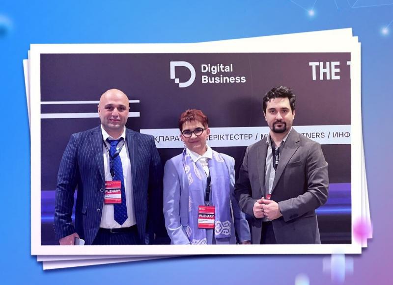 DOST Mərkəzinin əməkdaşı “Digital Almaty 2025” Forumunda iştirak edib