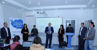 “Onlayn Medianın inkişafına dəstək” layihəsi çərçivəsində  Jurnalistlər üçün Təlimlər keçirilir.