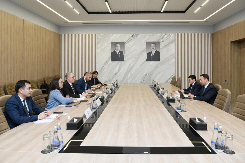Nazir müavini AİB-nin özəl sektorun inkişafı üzrə regional direktoru ilə görüşüb