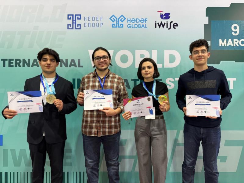 BDU-nun iki komandası IWISE 2025 yarışmasında uğur qazanıb
