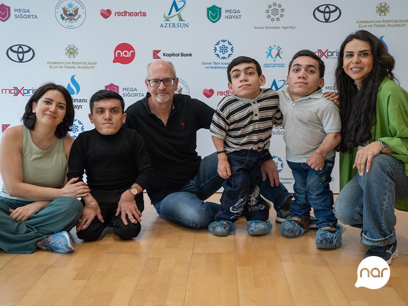 İnklüziv təşəbbüsləri dəstəkləyən “Nar” “DanceAbility” iştirakçıları ilə görüşüb