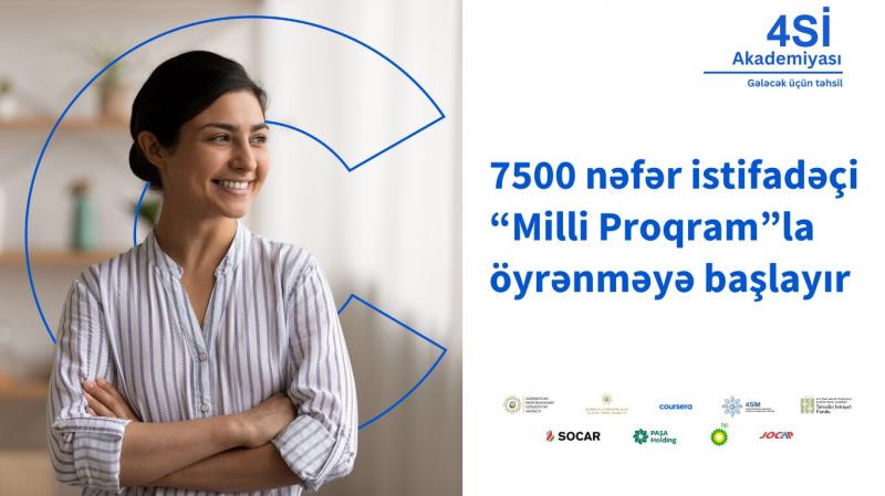 “4Sİ Akademiyası” çərçivəsində “Milli Proqram”a start verilib