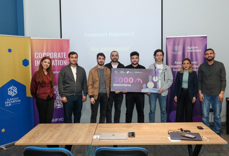 BMU tələbələri “INNOSTART” hakatonunun qalib olub