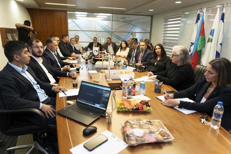 Nazir Rəşad Nəbiyev “Netivei Israil”in rəhbərliyi ilə görüşüb