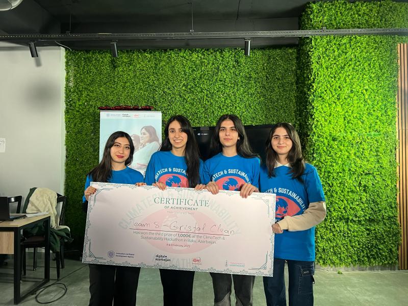 BANM “Impulse4Women” və IDEA tərəfindən keçirilən hakatonun qalibi olub