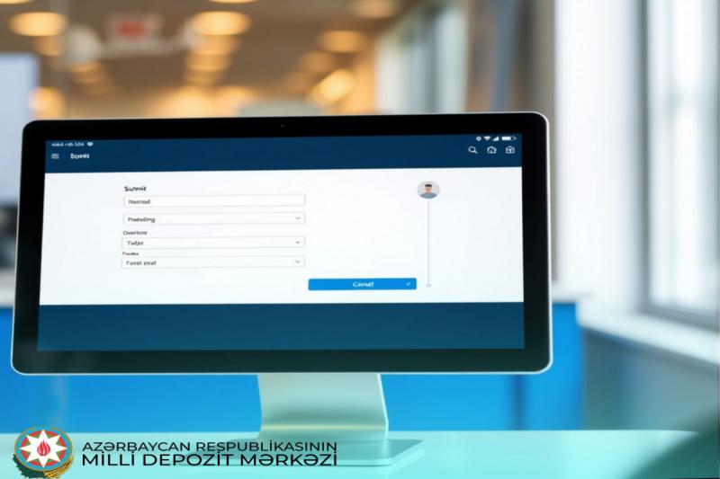 Milli Depozit Mərkəzi “Elektron müraciət sistemi”ni istifadəyə verib