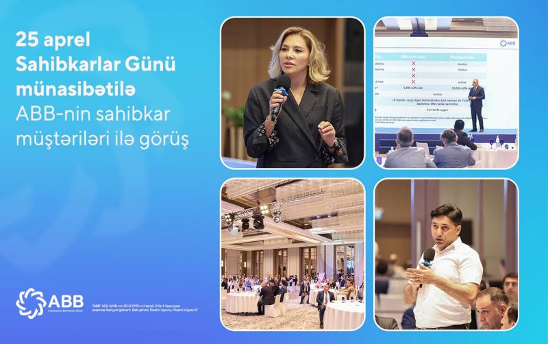 ABB Sahibkarlar Gününü müştəriləri  ilə qeyd edib