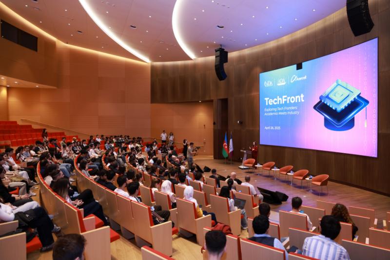 “TechFront: Texnologiyanın sərhədlərini kəşf et” mövzusunda görüş keçirilib