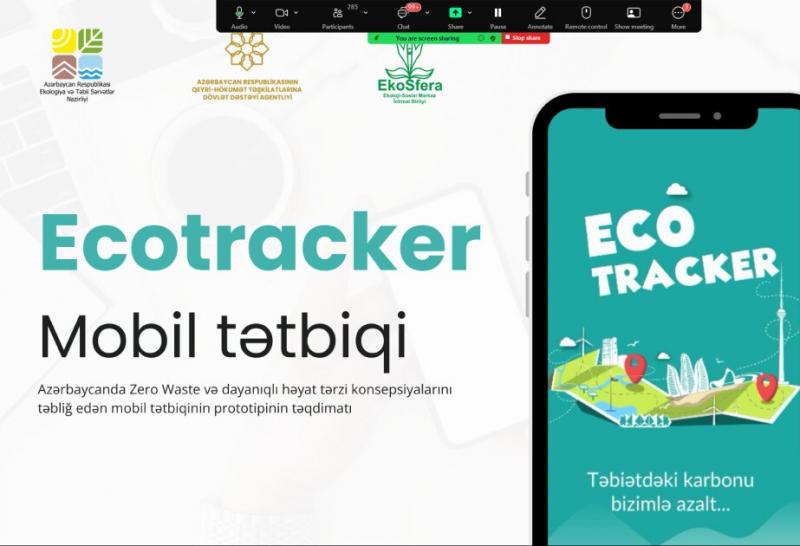 “Ecotracker” mobil tətbiqinin növbəti təqdimatı olub