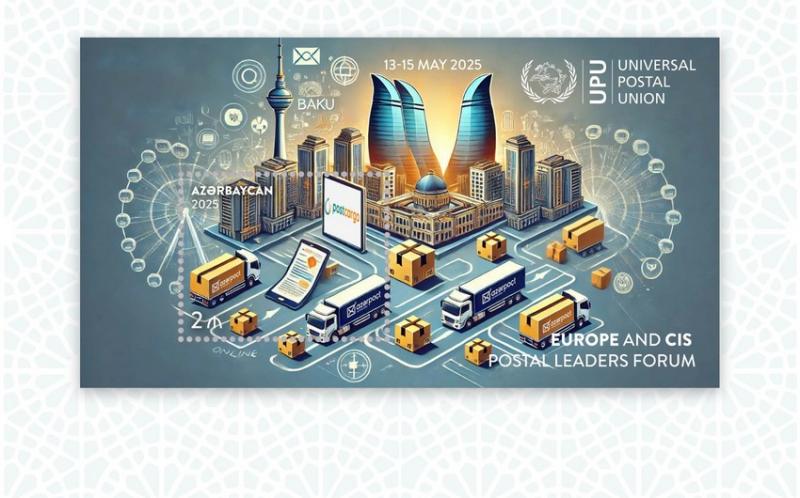 Avropa və MDB Poçt Liderlərinin I Forumuna həsr olunmuş poçt markası buraxılıb