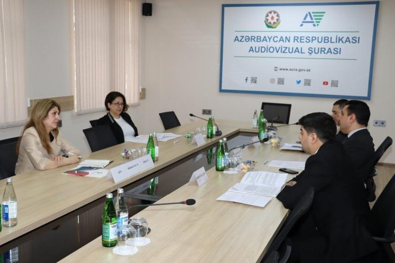Audiovizual Şurada televiziya yayımçıları ilə görüş keçirilib