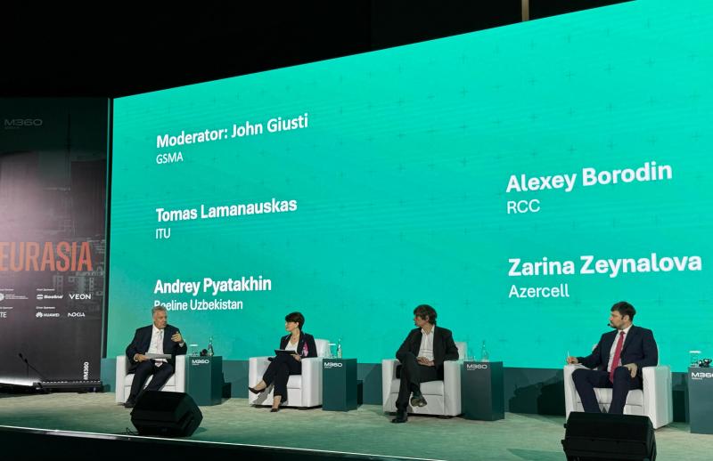 Azercell-in prezidenti “GSMA M360 Eurasia 2025” konfransında çıxış edib