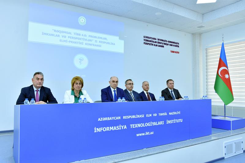“Rəqəmsal tibb 4.0: problemlər, imkanlar və perspektivlər” adlı konfrans keçirilib