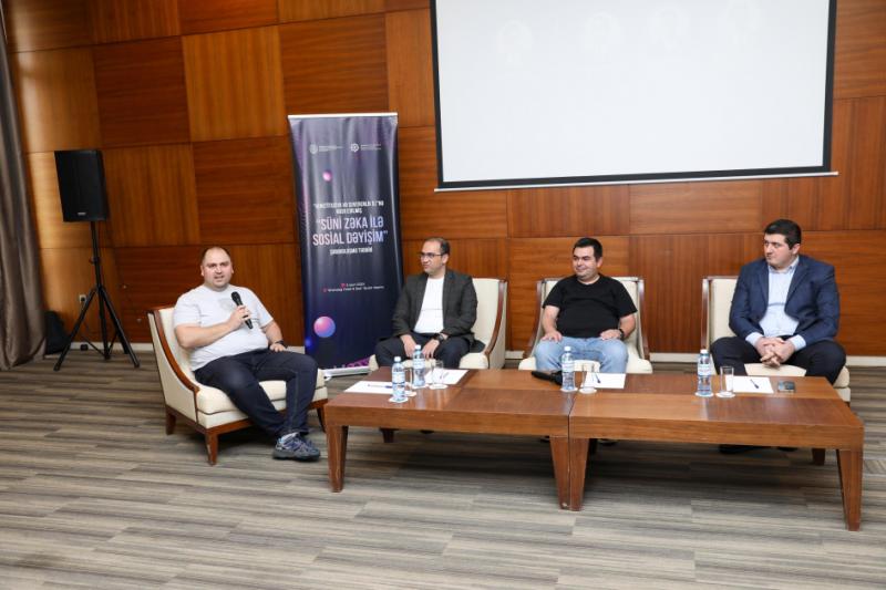 "Süni Zəka ilə Sosial Dəyişim” adlı tədbir keçirilib