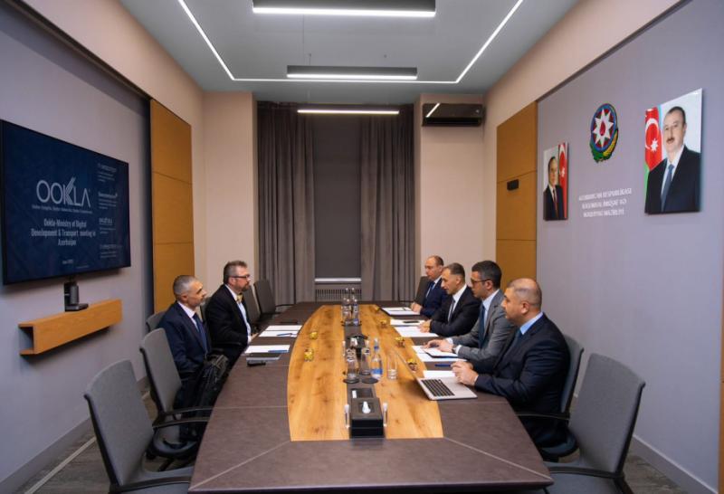 Rəşad Nəbiyev “Ookla” şirkətinin prezidenti ilə görüşüb