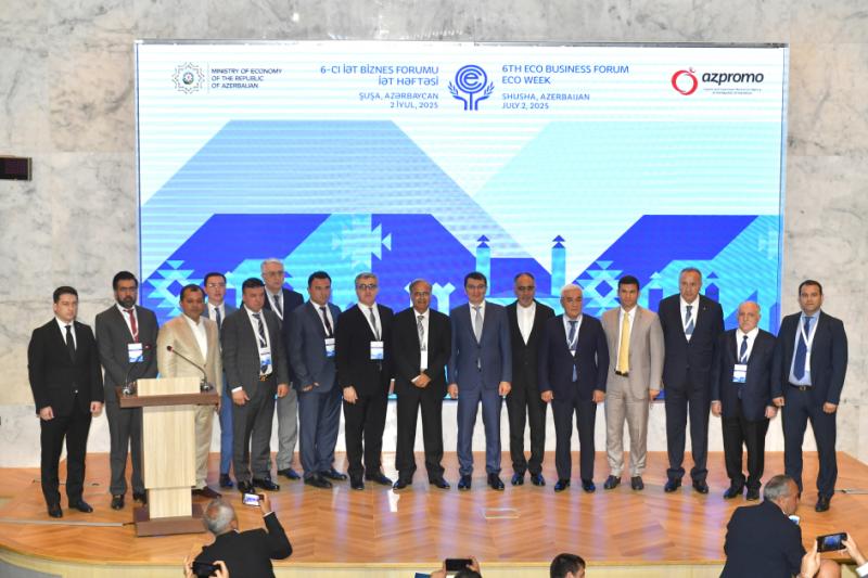 Şuşada 6-cı ECO biznes forumu keçirilib
