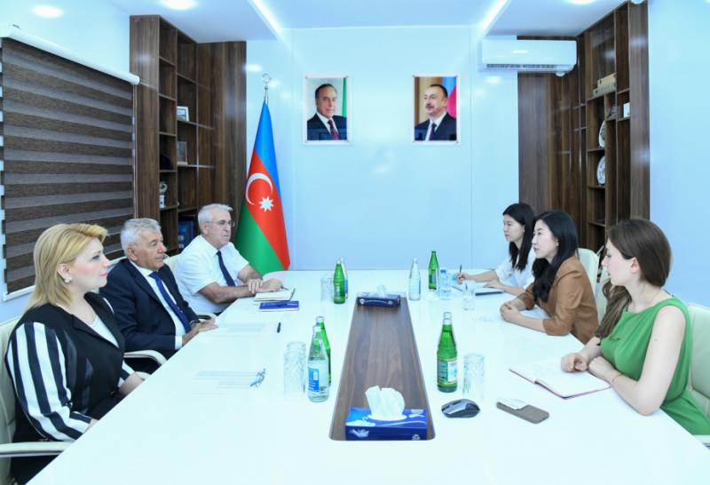 BMU-da “Huawei” şirkətinin nümayəndələri ilə görüş keçirilib