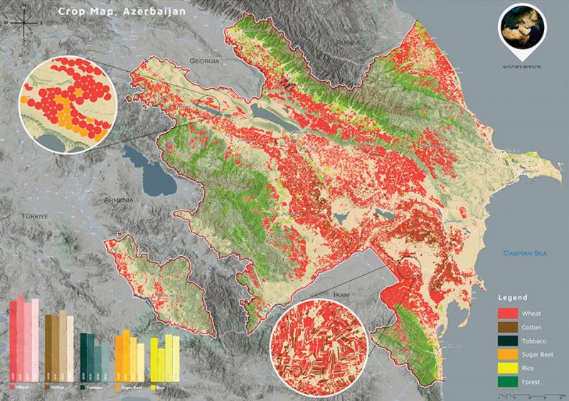 Azərkosmosun xəritəsi “Esri Map Book” nəşrinə daxil edilib