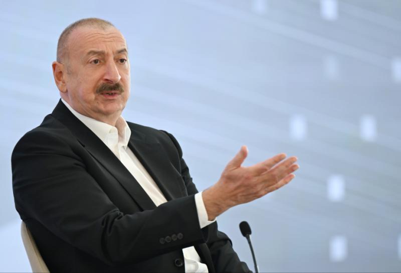 Prezident AZAL təyyarəsi ilə bağlı sualı cavablandırıb